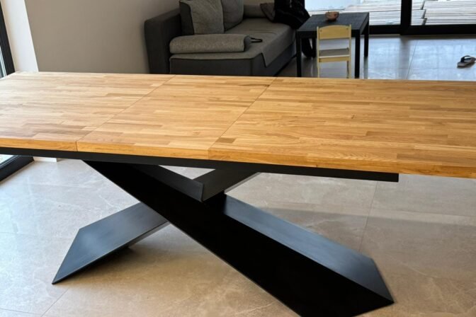 Meble na wymiar - stół loftowy 13