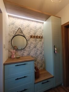 Meble na wymiar - zabudowa wiatrołap 13