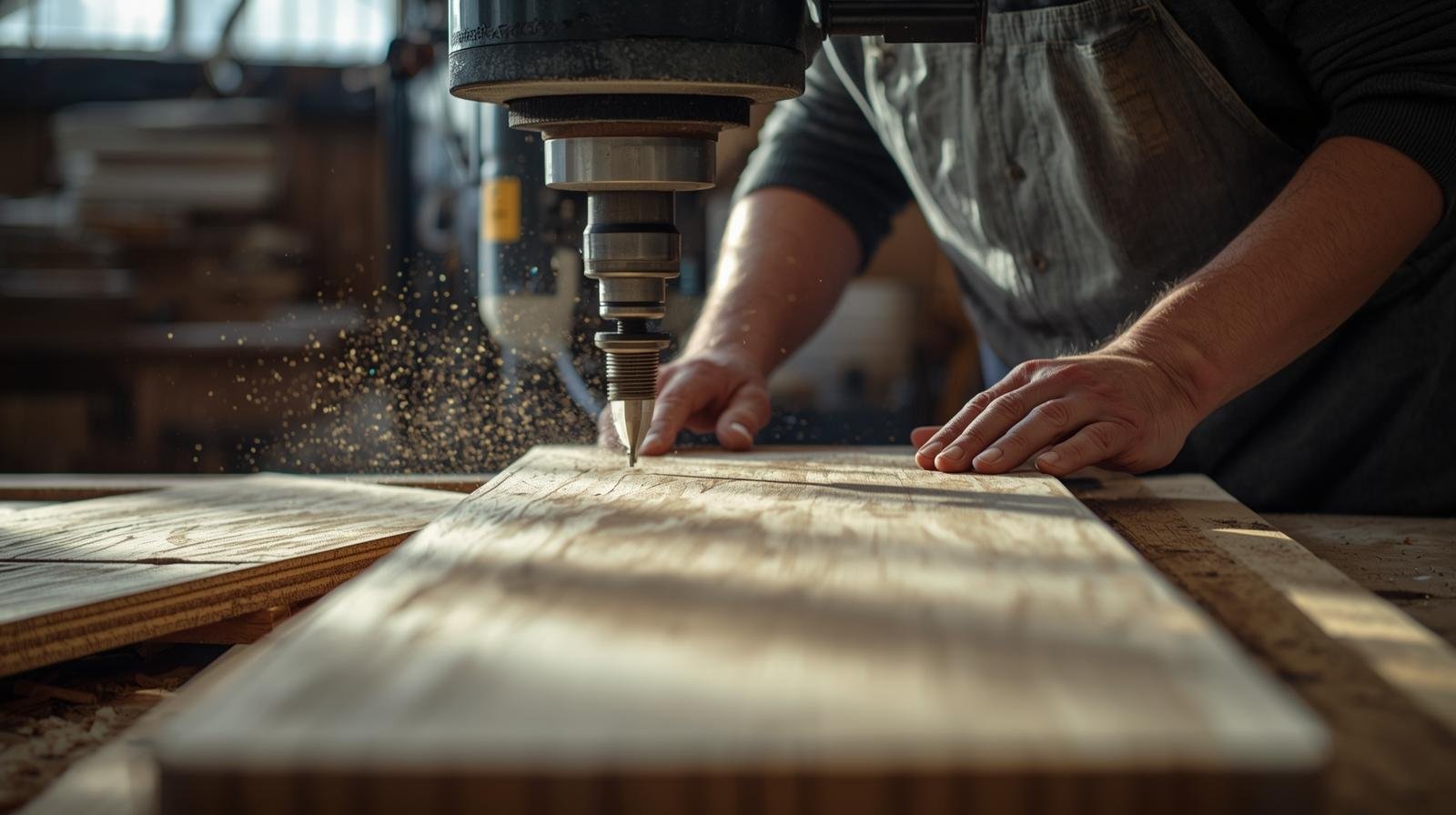 Meble na wymiar - frezowanie płyt